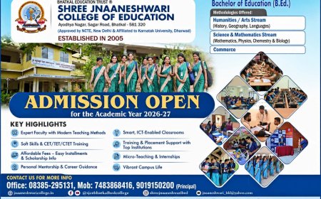 Admissions Open – B.Ed. Academic Year 2026–27